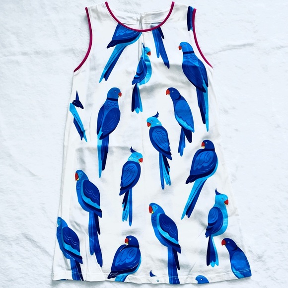 Other - NWOT Girls Parrot Print Sleeveless Boutique Dress